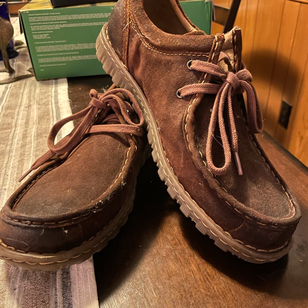 Mens Born Nubuck Shoes